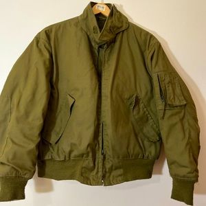 COPY - Vintage world war 2 army jacket with multiple pockets.